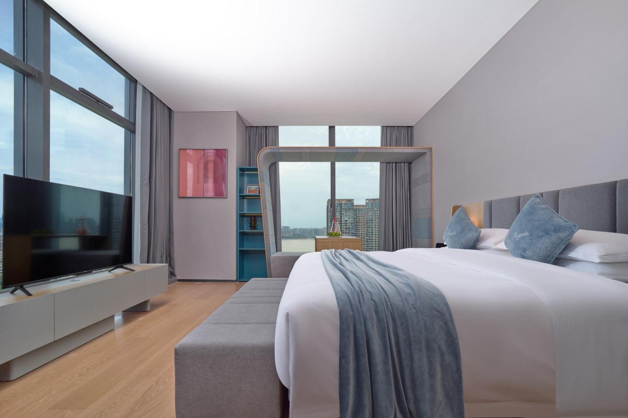 Pagoda Hotel Hangzhou Binjiang Eksteriør billede