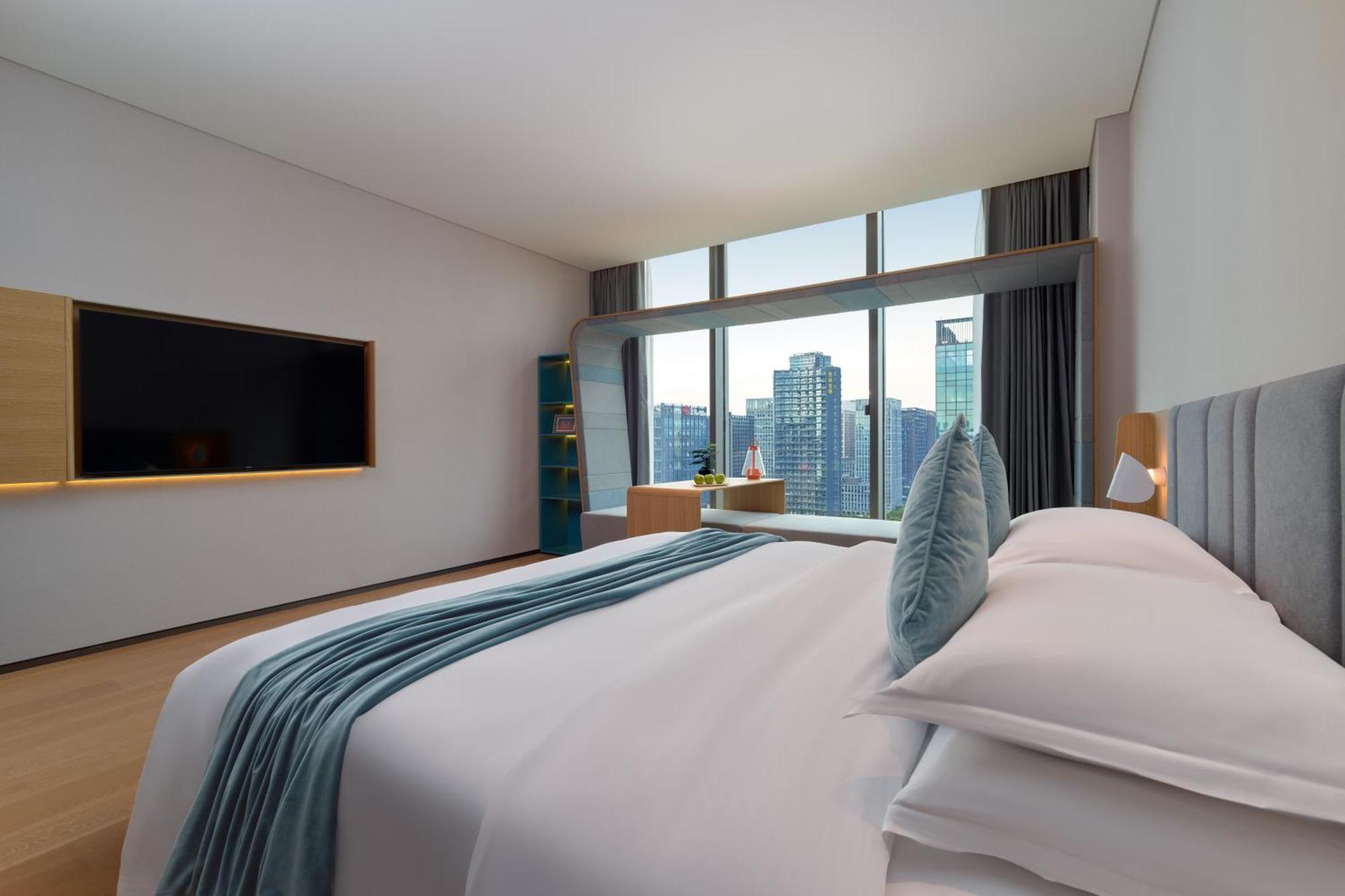 Pagoda Hotel Hangzhou Binjiang Eksteriør billede