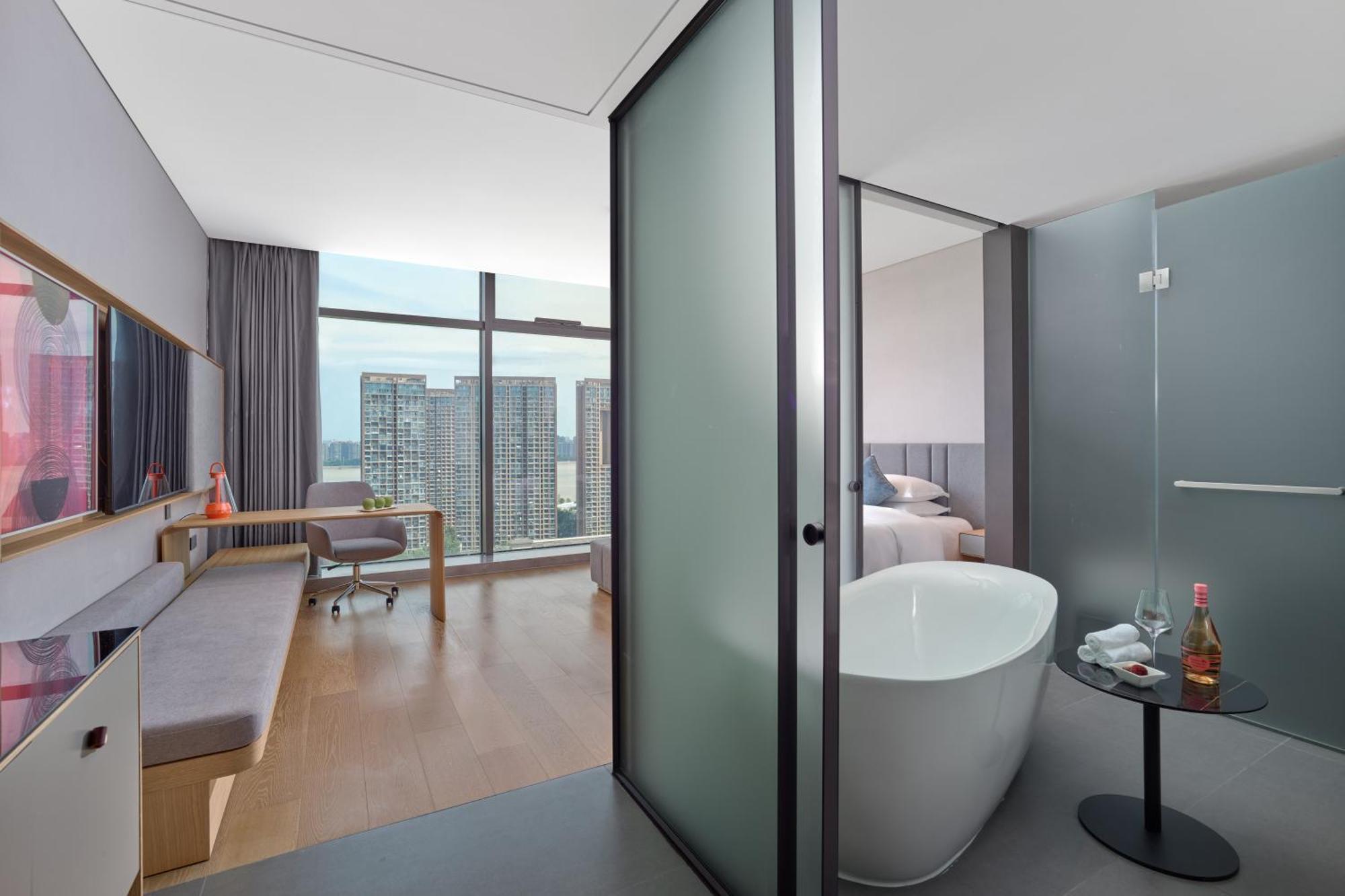 Pagoda Hotel Hangzhou Binjiang Eksteriør billede